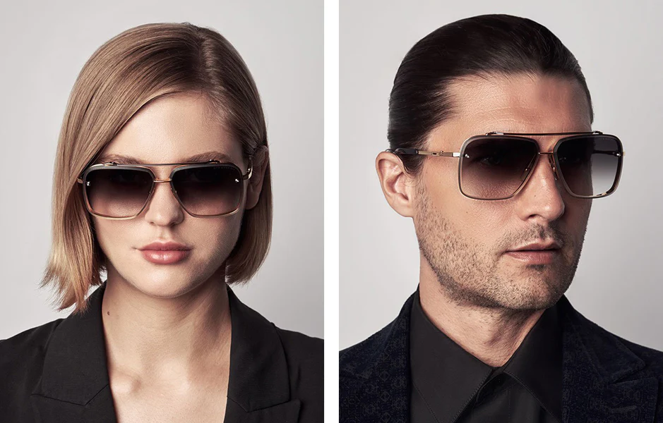 Dita Mach Six DTS 121 01 Yellow Gold and Black Rhodium - As Seen On Martin Lawrence & David Haye - Image 6