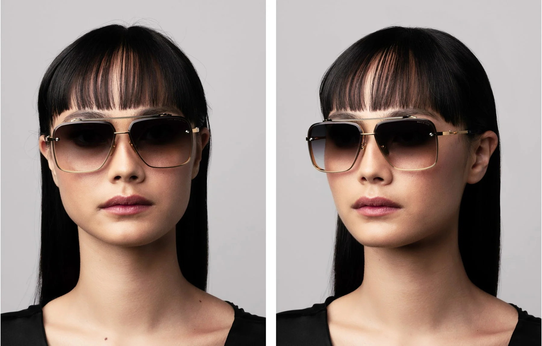 Dita Mach Six DTS 121 03 Black Iron and Black Rhodium - As Seen On Mike McDaniel & Chris Hemsworth - Image 13